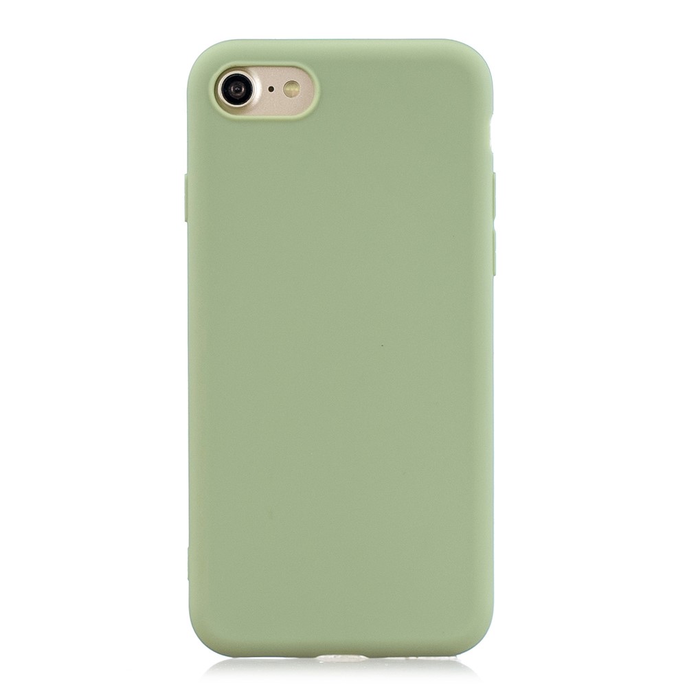 Soft TPU Mobile Phone Case for iPhone SE (2nd Generation)/8/7 - Green-1