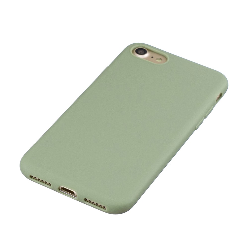 Soft TPU Mobile Phone Case for iPhone SE (2nd Generation)/8/7 - Green-2