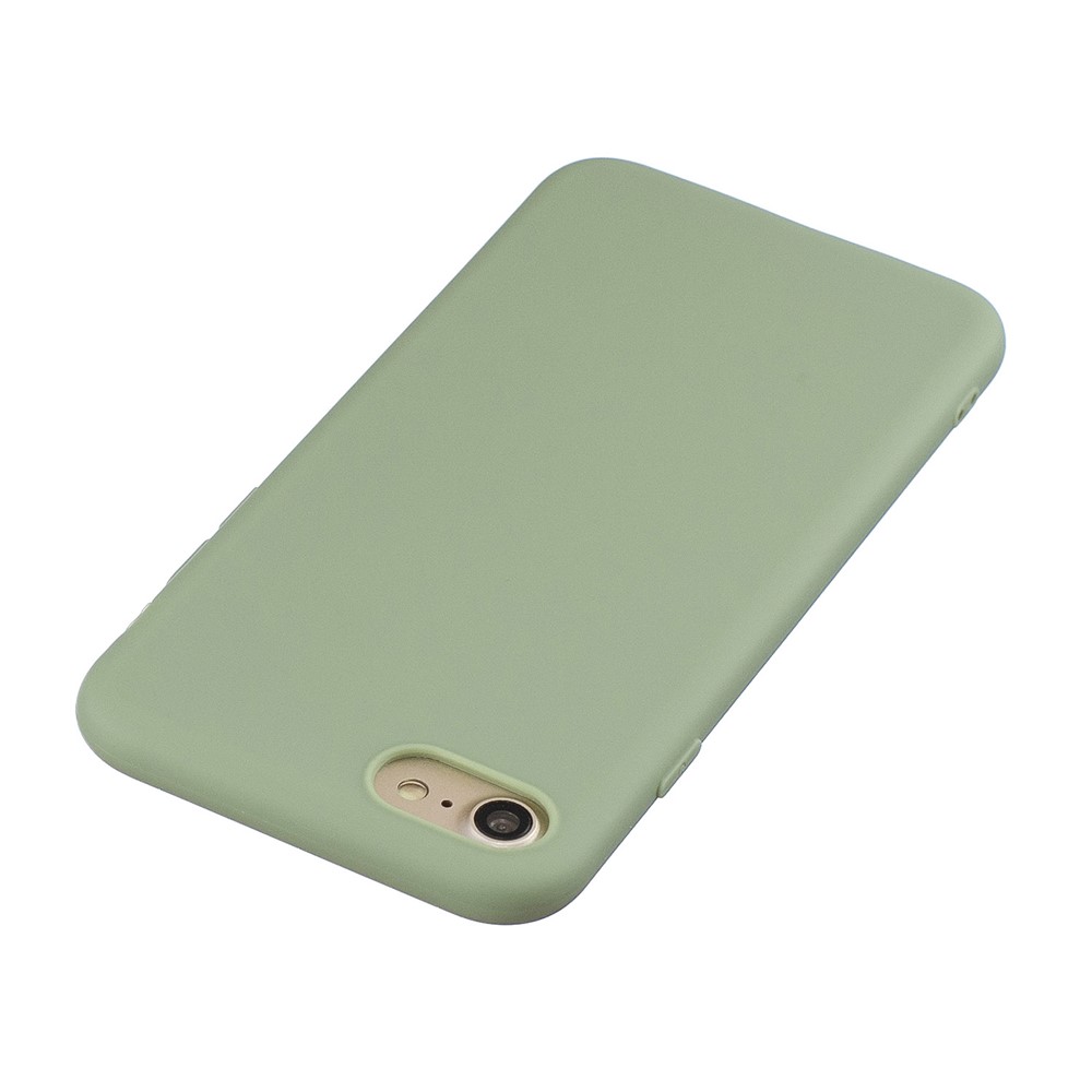 Soft TPU Mobile Phone Case for iPhone SE (2nd Generation)/8/7 - Green-3