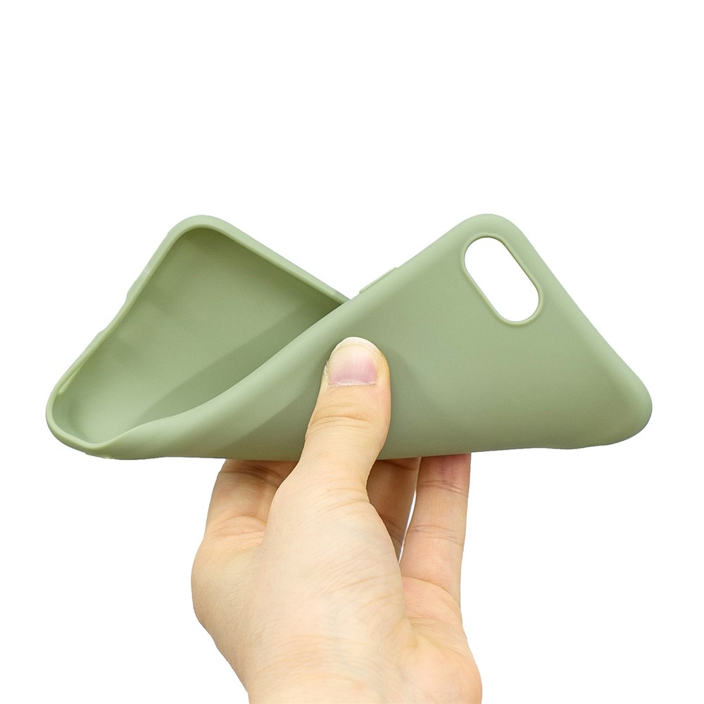 Soft TPU Mobile Phone Case for iPhone SE (2nd Generation)/8/7 - Green-4