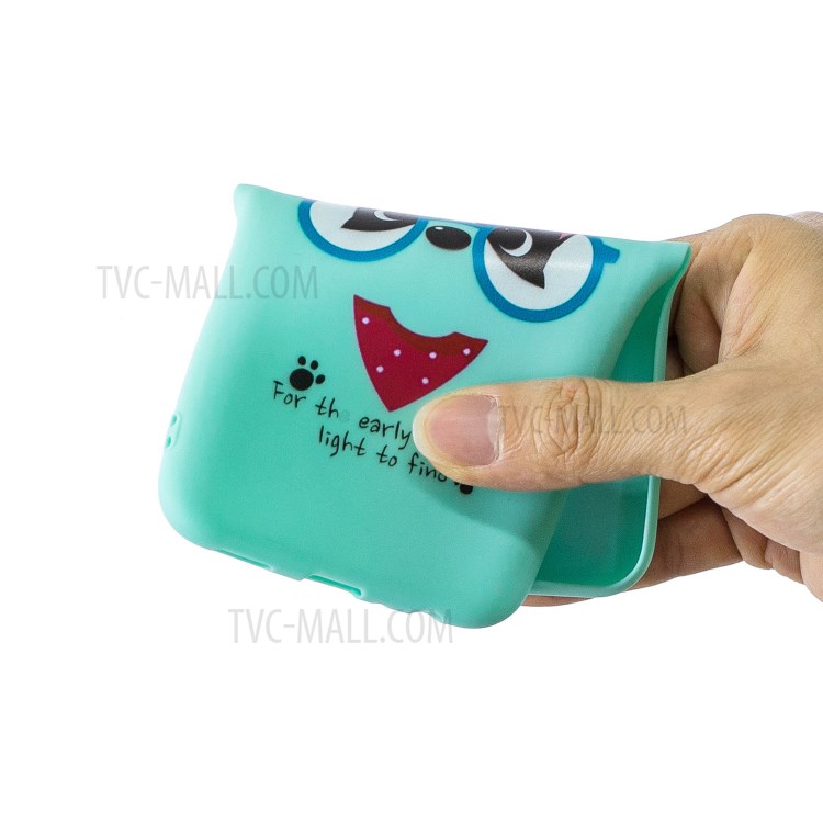 Motif D'impression De Protection Téléphone Gel De TPU Avec Dragonne Pour Iphone 7 Plus / 8 Plus 5,5 Pouce - Chien / Lunettes-6