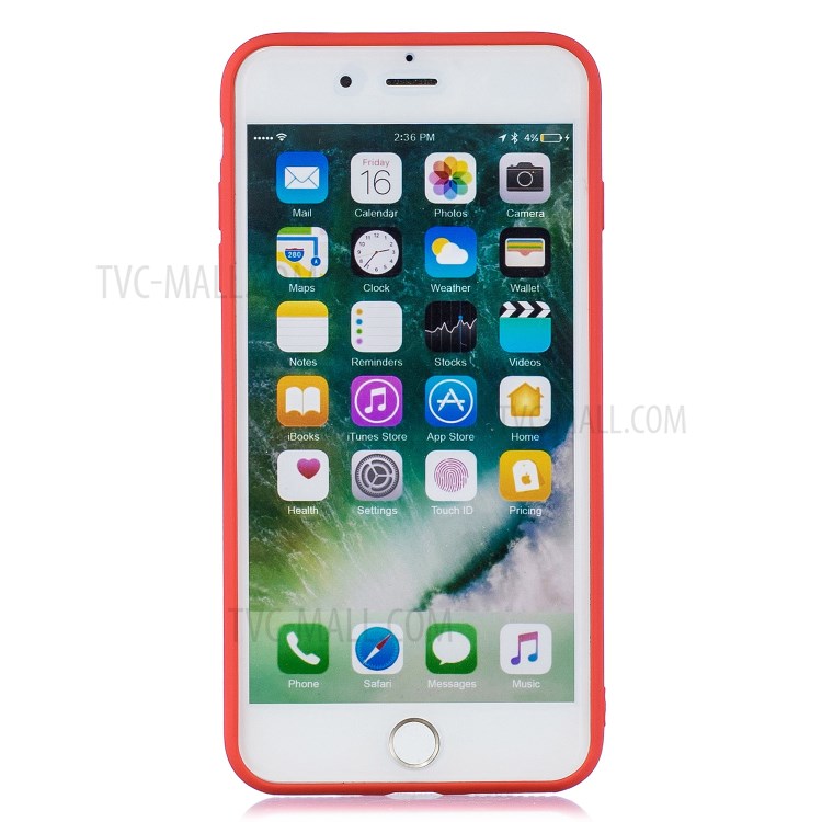 Pattern Printing TPU Gel Protective Phone Case with Wrist Strap for iPhone 7 Plus/8 Plus 5.5 inch - Dinosaur-3