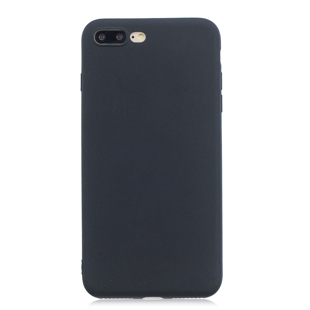 Soft TPU Mobile Phone Protective Case for iPhone 7 Plus/8 Plus 5.5 inch - Black-1