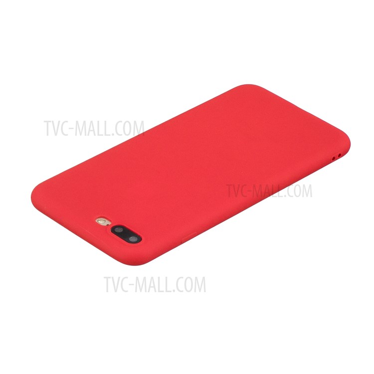Soft TPU Mobile Phone Protective Case for iPhone 7 Plus/8 Plus 5.5 inch - Red-5