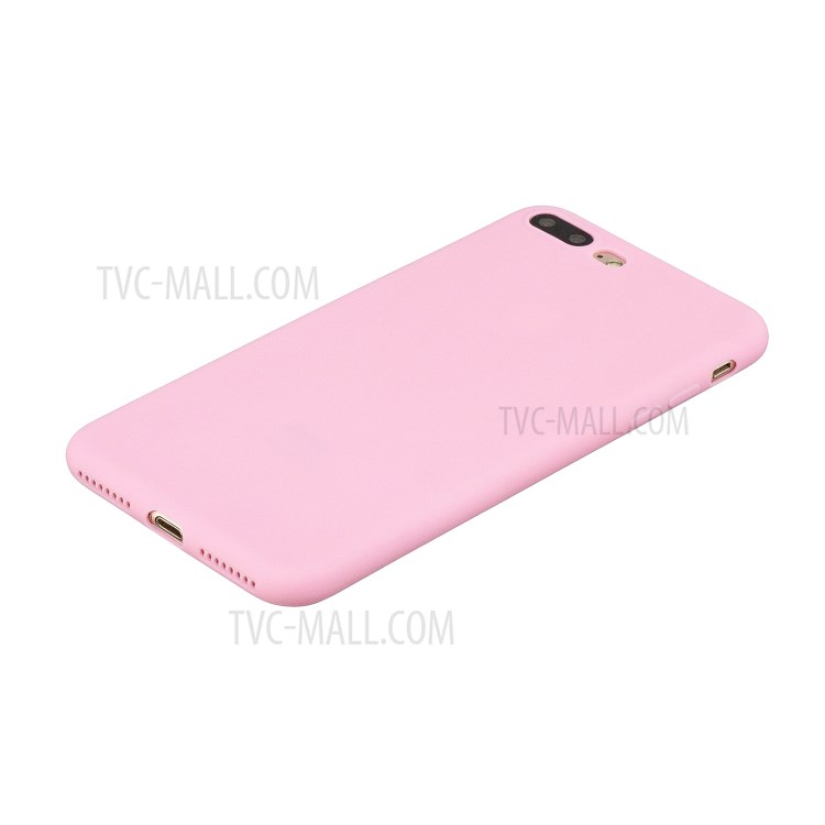 Soft TPU Mobile Phone Protective Case for iPhone 7 Plus/8 Plus 5.5 inch - Pink-4