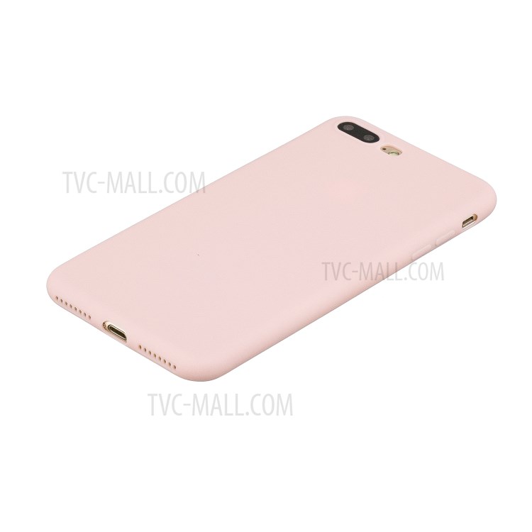 Soft TPU Mobile Phone Protective Case for iPhone 7 Plus/8 Plus 5.5 inch - Light Pink-4