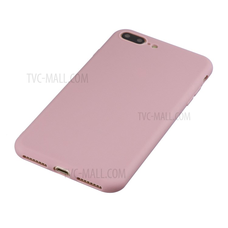 Soft TPU Mobile Phone Protective Case for iPhone 7 Plus/8 Plus 5.5 inch - Deep Pink-2