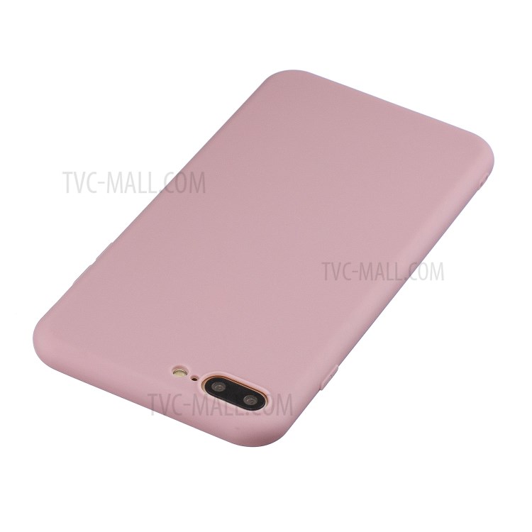 Soft TPU Mobile Phone Protective Case for iPhone 7 Plus/8 Plus 5.5 inch - Deep Pink-3