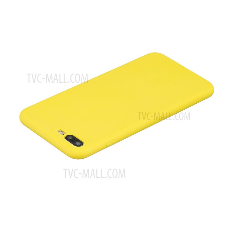 Soft TPU Mobile Phone Protective Case for iPhone 7 Plus/8 Plus 5.5 inch - Yellow-5