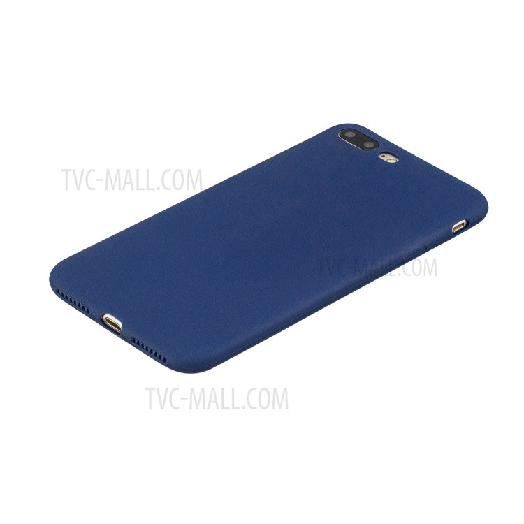 Soft TPU Mobile Phone Protective Case for iPhone 7 Plus/8 Plus 5.5 inch - Dark Blue-4
