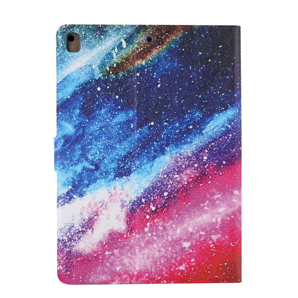 Pattern Printing Card Slots Flip Leather Tablet Protective Case for iPad 9.7-inch (2018)/(2017)/iPad Pro 9.7(2016)/iPad Air/Air2 - Nebula-3