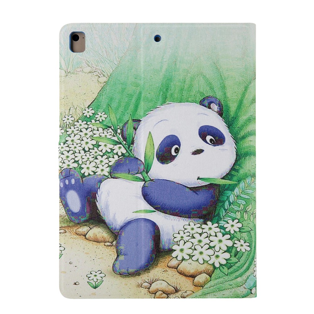 Pattern Printing Card Slots Flip Leather Tablet Protective Case for iPad 9.7-inch (2018)/(2017)/iPad Pro 9.7(2016)/iPad Air/Air2 - Cute Panda-3