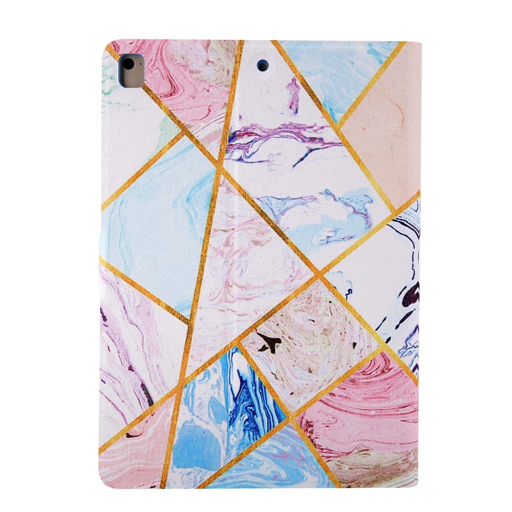 Pattern Printing Card Slots Flip Leather Tablet Protective Case for iPad 9.7-inch (2018)/(2017)/iPad Pro 9.7(2016)/iPad Air/Air2 - Marble Pattern-3