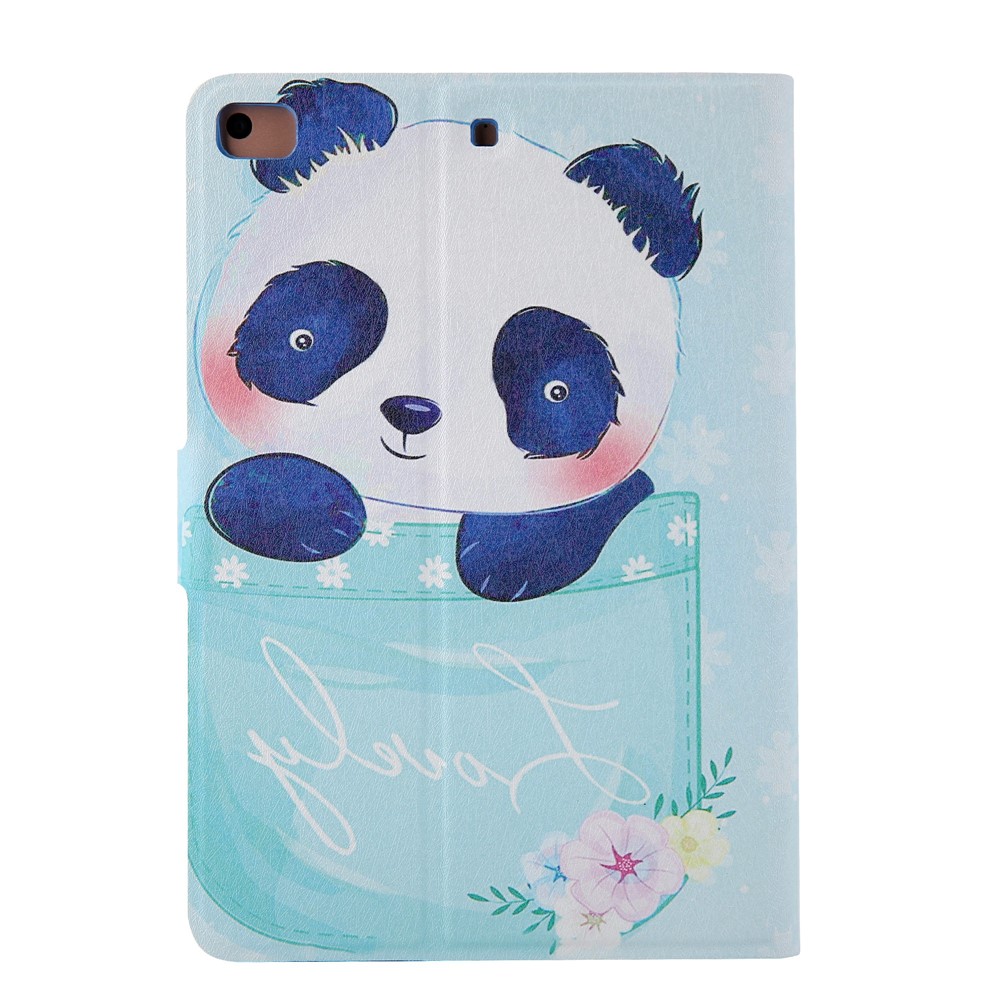 Pattern Printing Card Slots Flip Leather Tablet Shell for iPad Mini/Mini 2/Mini 3/Mini 4/Mini (2019) 7.9 inch - Panda-3