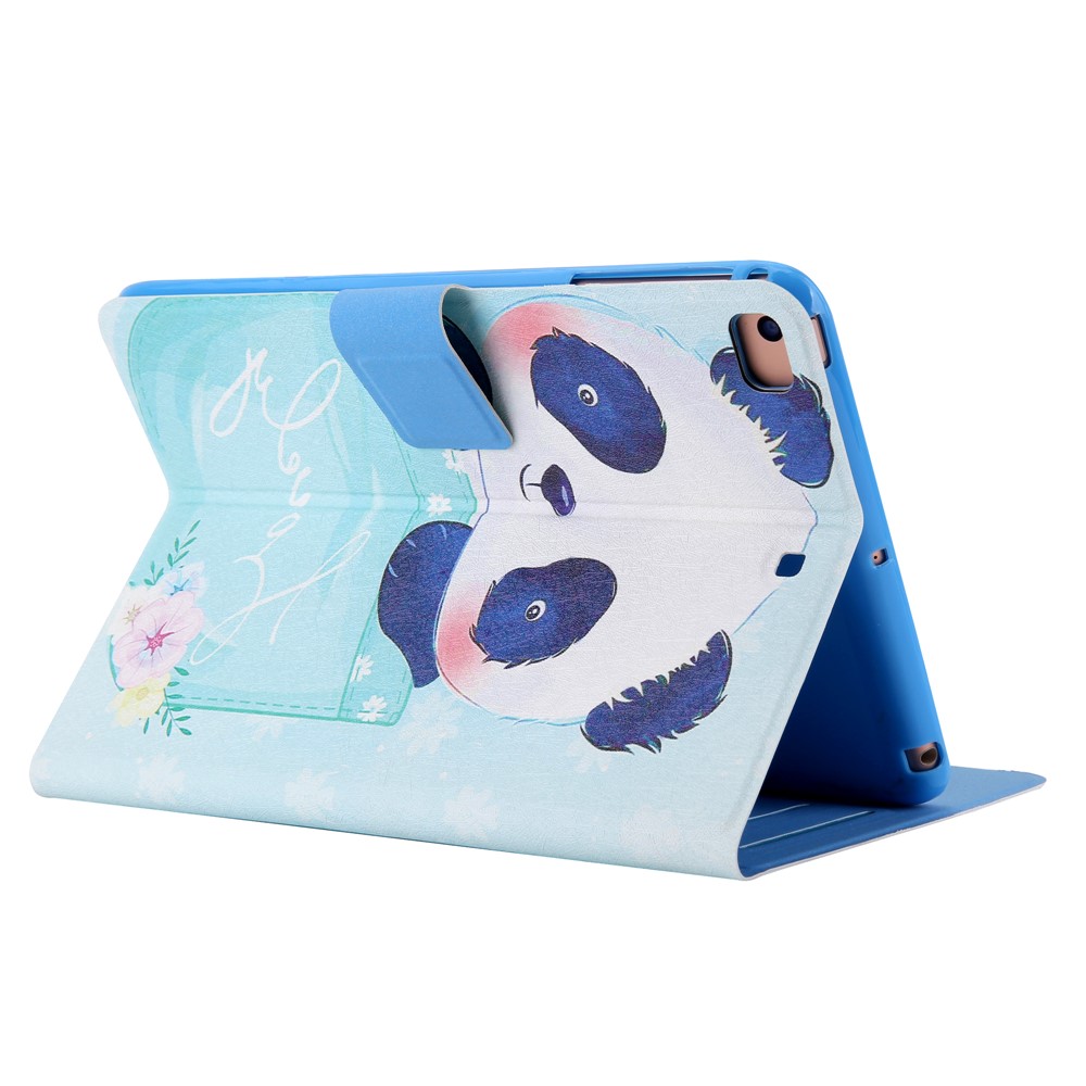 Pattern Printing Card Slots Flip Leather Tablet Shell for iPad Mini/Mini 2/Mini 3/Mini 4/Mini (2019) 7.9 inch - Panda-5