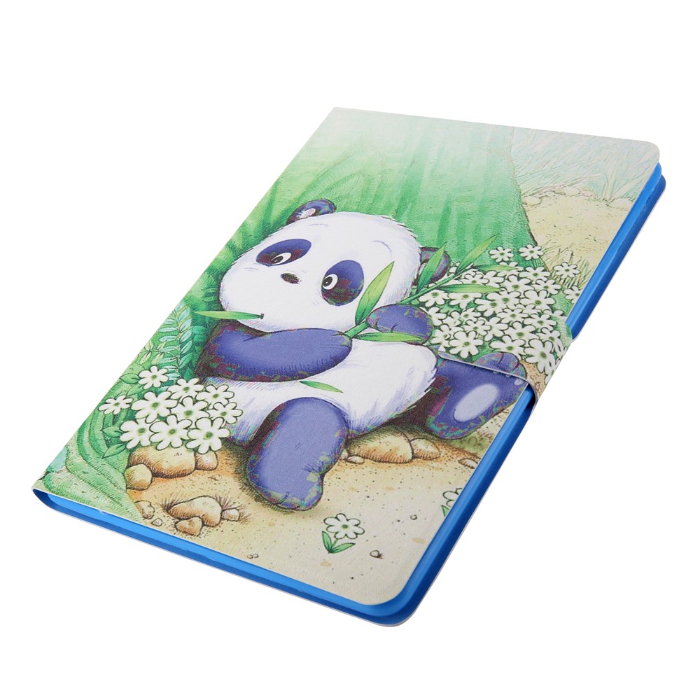 Pattern Printing Card Slots Flip Leather Tablet Shell for iPad Mini/Mini 2/Mini 3/Mini 4/Mini (2019) 7.9 inch - Cute Panda-6
