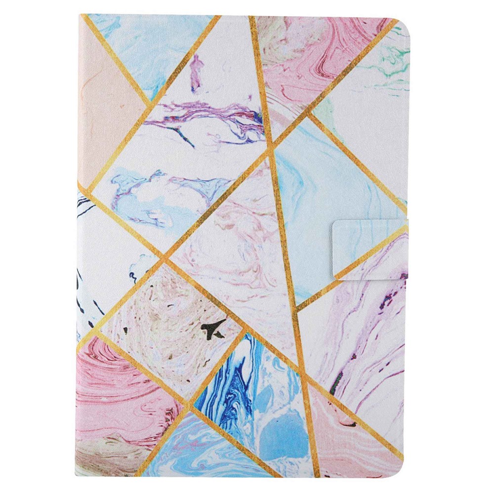 Pattern Printing Card Slots Tablet Leather Case for iPad 10.2 (2019)/iPad Air 10.5 inch (2019)/iPad Pro 10.5-inch (2017) - Marble Pattern-8