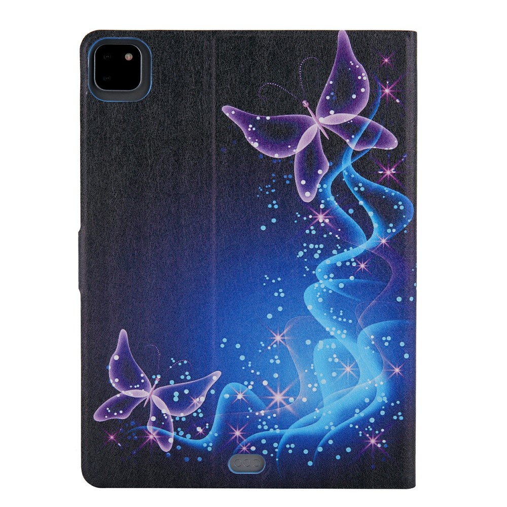 Pattern Printing Card Slots Flip Leather Tablet Case for iPad Pro 11-inch (2020)/(2018) - Magic Butterfly-2