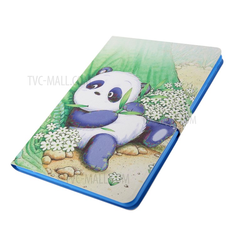 Pattern Printing Card Slots Flip Leather Tablet Case for iPad Pro 11-inch (2020)/(2018) - Cute Panda-8