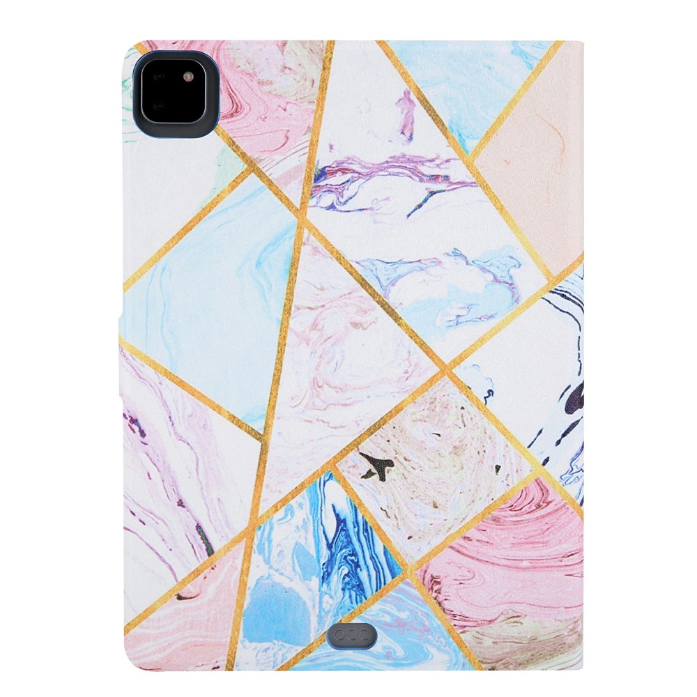Pattern Printing Card Slots Flip Leather Tablet Case for iPad Pro 11-inch (2020)/(2018) - Marble Pattern-2