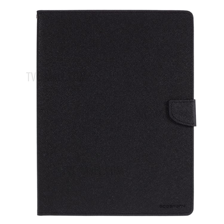 MERCURY GOOSPERY Diary Leather Phone Casing for iPad Pro 12.9-inch (2020)/(2018) - Black-1