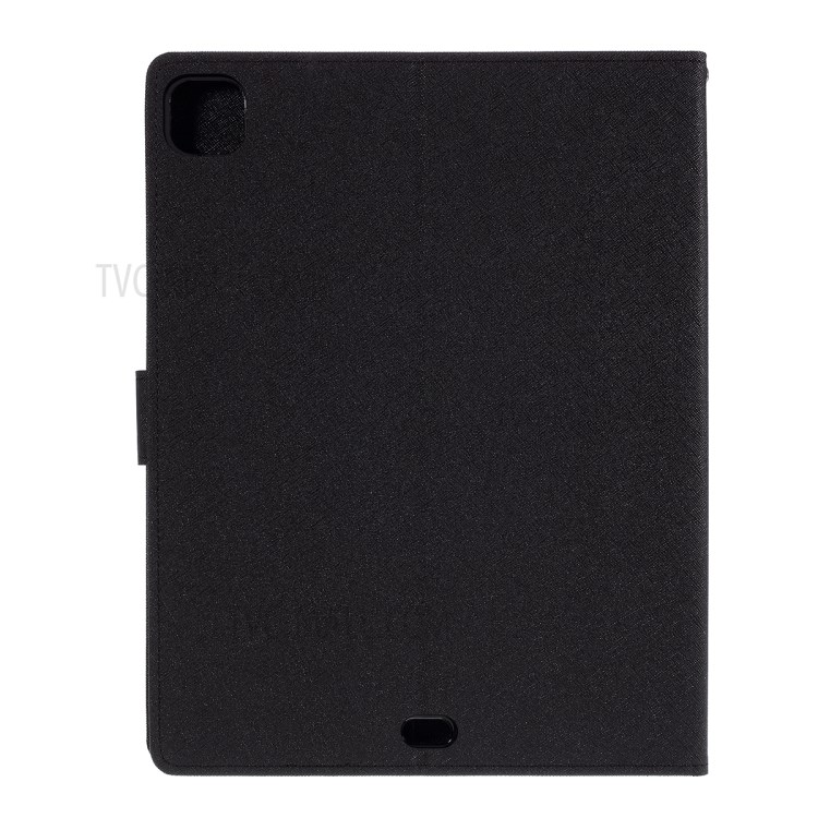 MERCURY GOOSPERY Diary Leather Phone Casing for iPad Pro 12.9-inch (2020)/(2018) - Black-3