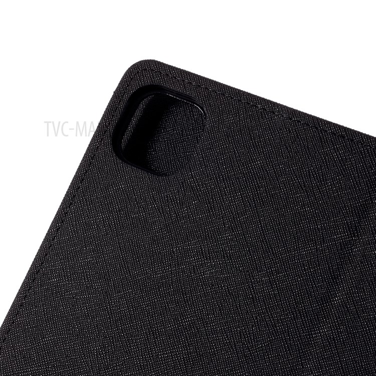 MERCURY GOOSPERY Diary Leather Phone Casing for iPad Pro 12.9-inch (2020)/(2018) - Black-4