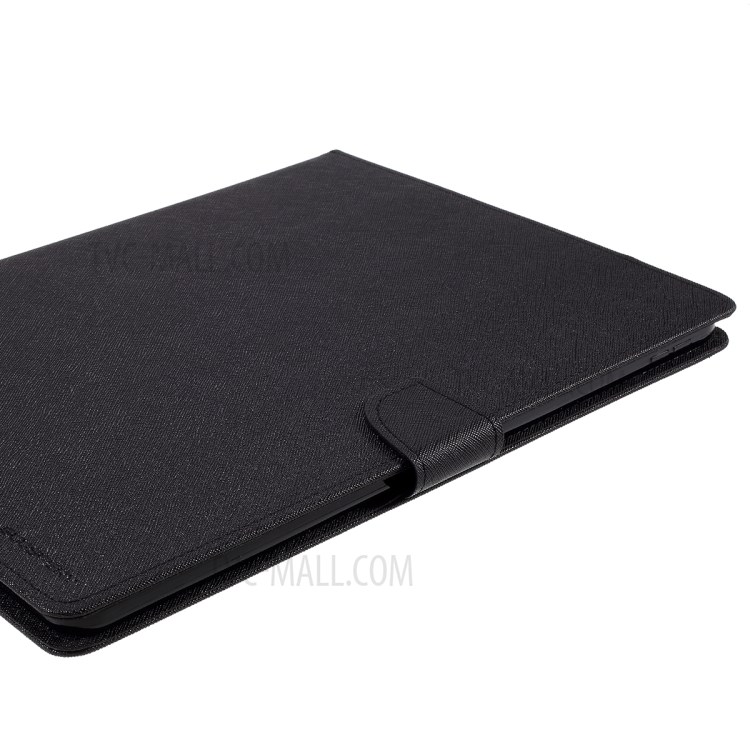 MERCURY GOOSPERY Diary Leather Phone Casing for iPad Pro 12.9-inch (2020)/(2018) - Black-6