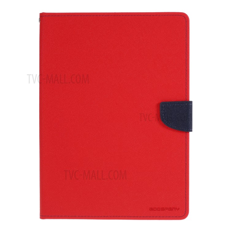 MERCURY GOOSPERY Diary Leather Phone Casing for iPad Pro 12.9-inch (2020)/(2018) - Red-1