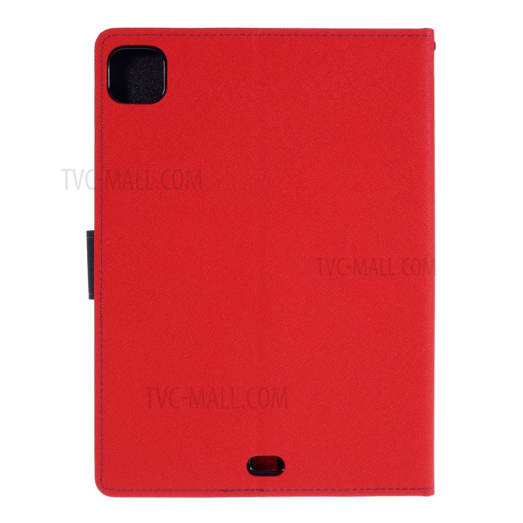 MERCURY GOOSPERY Diary Leather Phone Casing for iPad Pro 12.9-inch (2020)/(2018) - Red-3