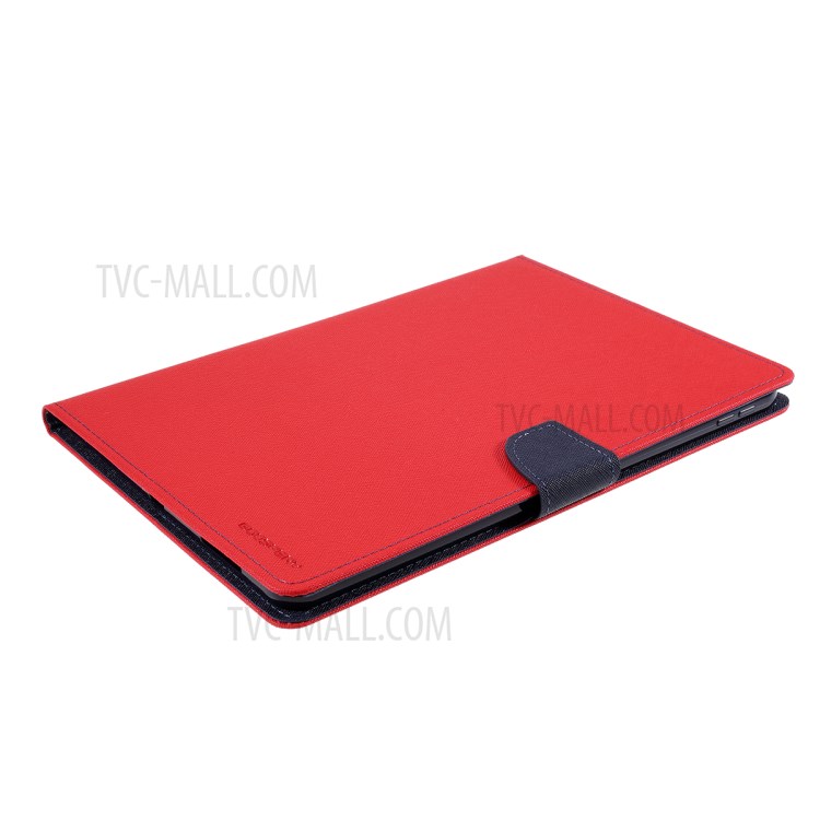 MERCURY GOOSPERY Diary Leather Phone Casing for iPad Pro 12.9-inch (2020)/(2018) - Red-4