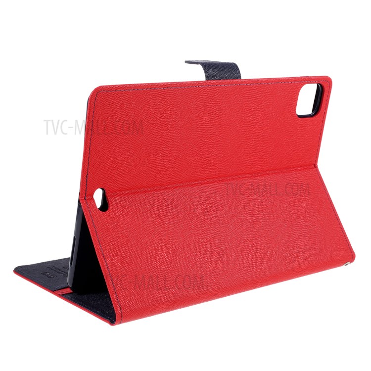 MERCURY GOOSPERY Diary Leather Phone Casing for iPad Pro 12.9-inch (2020)/(2018) - Red-5
