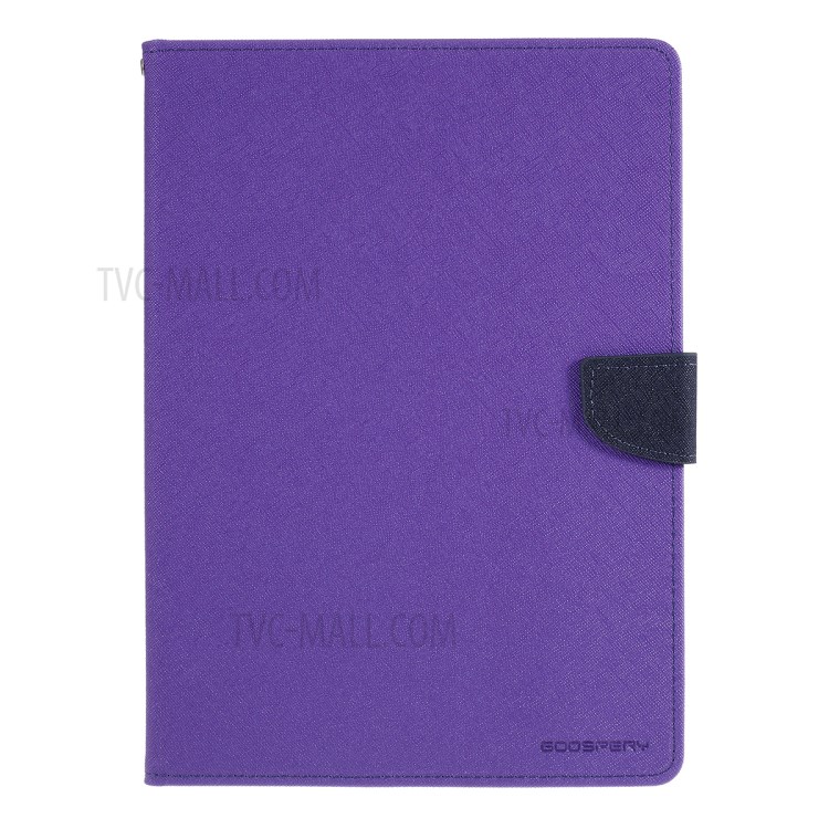 MERCURY GOOSPERY Diary Leather Phone Casing for iPad Pro 12.9-inch (2020)/(2018) - Purple-1