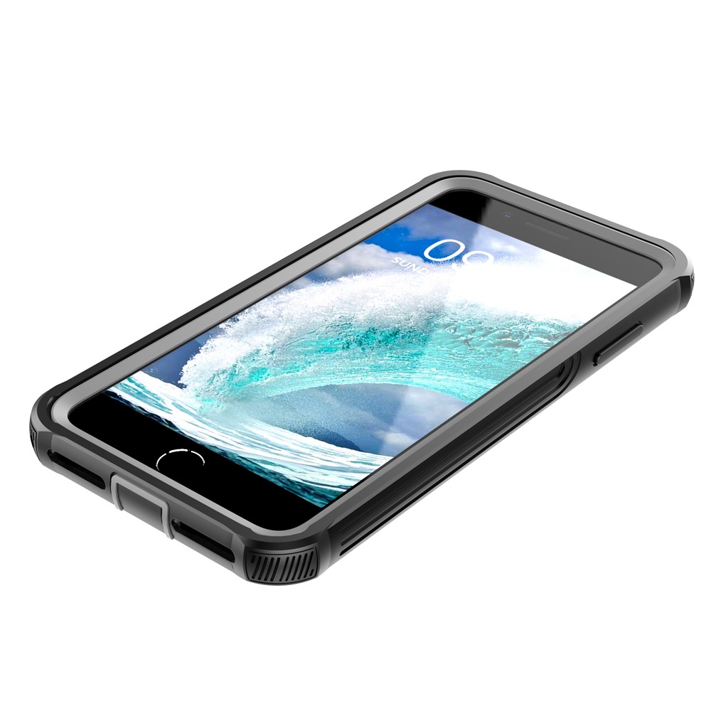 All-wrapped Anti-drop PC Cell Phone Case Built-in PET Screen Film for iPhone 8 Plus/7 Plus/6s Plus/6 Plus-11