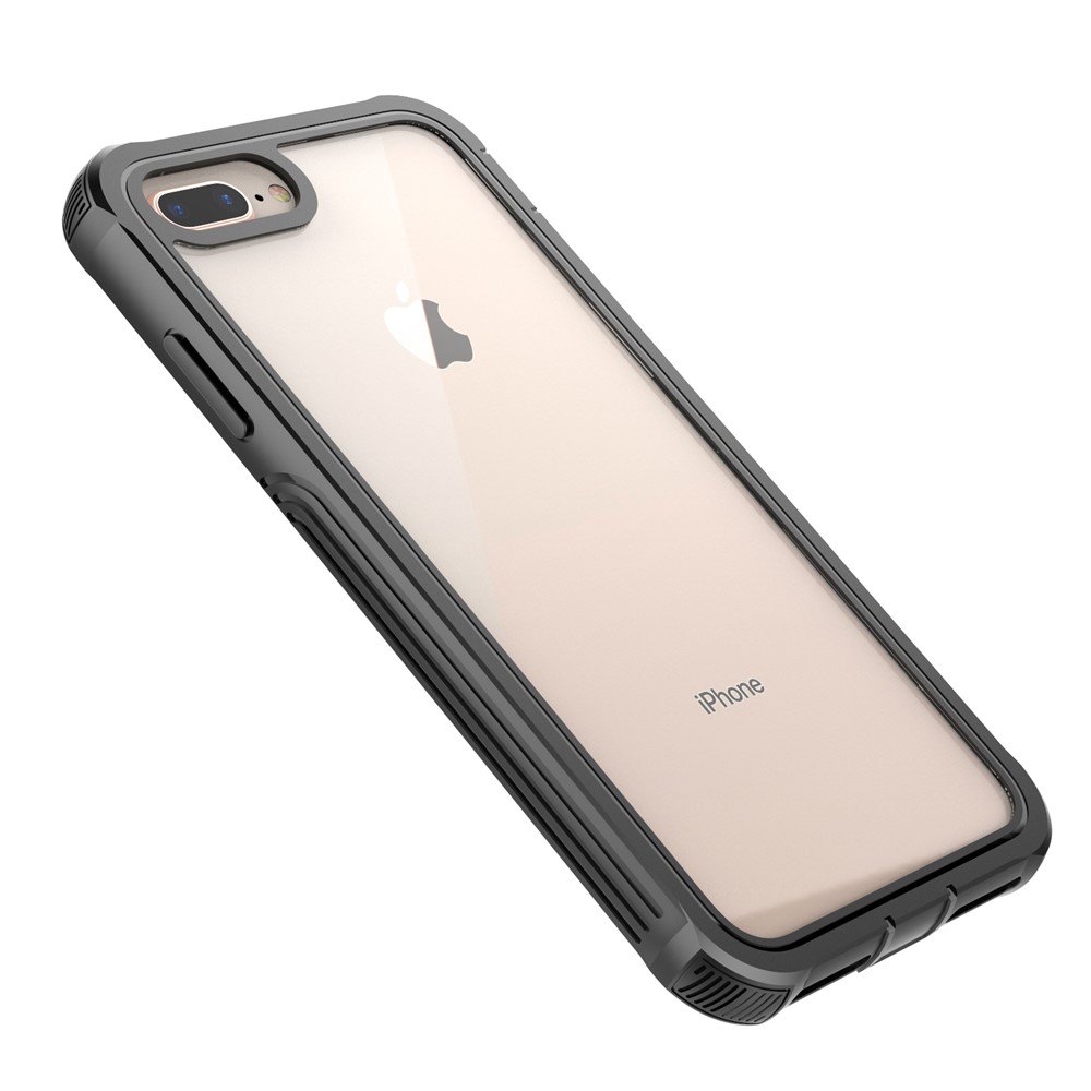 All-wrapped Anti-drop PC Cell Phone Case Built-in PET Screen Film for iPhone 8 Plus/7 Plus/6s Plus/6 Plus-13