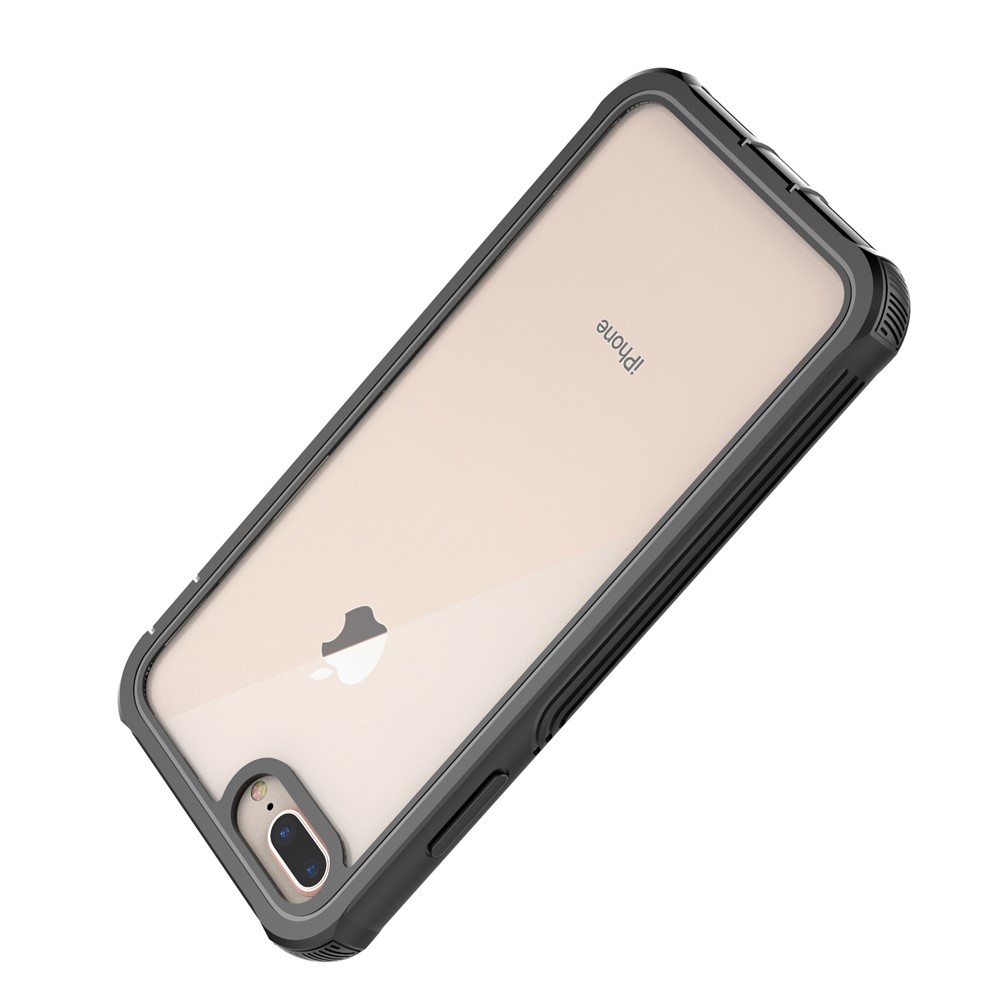All-wrapped Anti-drop PC Cell Phone Case Built-in PET Screen Film for iPhone 8 Plus/7 Plus/6s Plus/6 Plus-19
