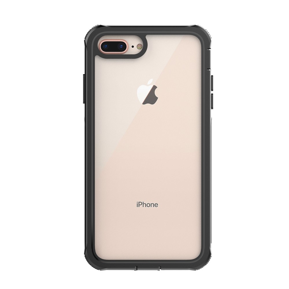 All-wrapped Anti-drop PC Cell Phone Case Built-in PET Screen Film for iPhone 8 Plus/7 Plus/6s Plus/6 Plus-4