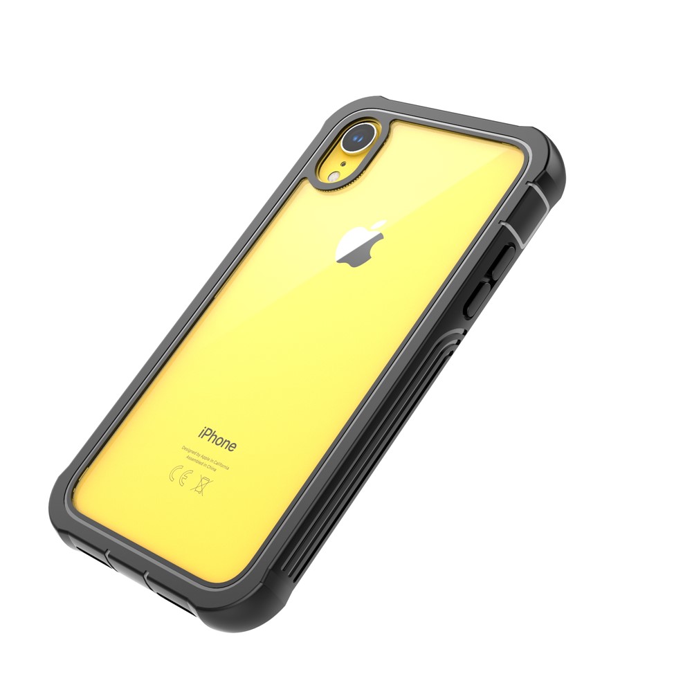 Shockproof All-inclusive PC Case Accessory Built-in PET Screen Film for iPhone XR 6.1 inch-13