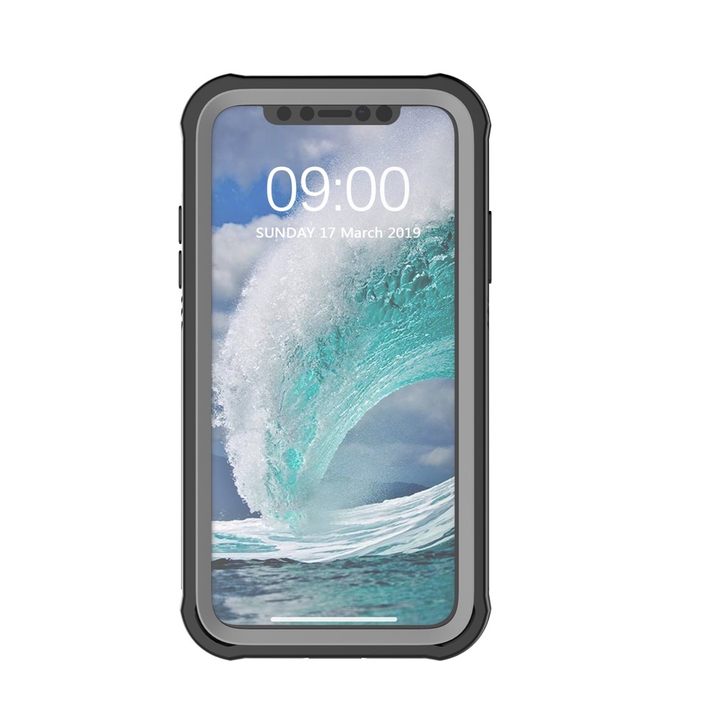 Shockproof All-inclusive PC Case Accessory Built-in PET Screen Film for iPhone XR 6.1 inch-9