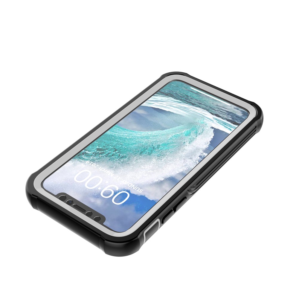 Anti-drop Full-body Protection Hard PC Cover Built-in PET Screen Film for iPhone 11 6.1 inch-3