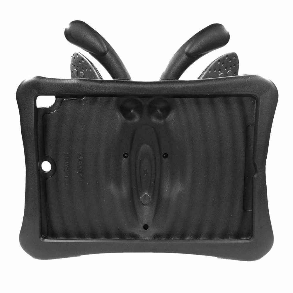 Schmetterlingsstil Stoßfeste Kickstand EVA Tischtasche Für Ipad 10.2(2021)/(2020)/(2019)/pro 10.5-Zoll(2017)/air 10.5 Zoll(2019) - Schwarz