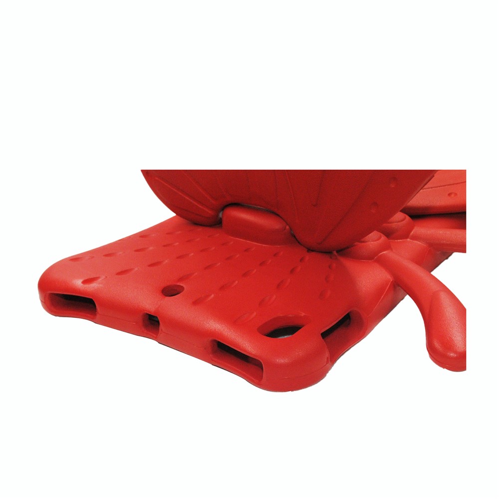 Butterfly Style Shockproof Kickstand EVA Table Case for iPad 10.2 (2019)/Pro 10.5-inch (2017)/Air 10.5 inch (2019) - Red-4