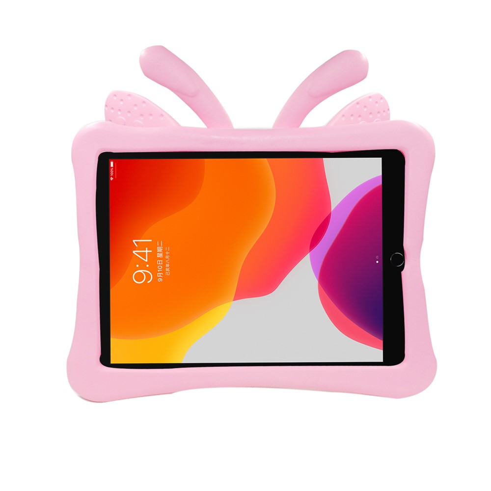 Butterfly Style Shockproof Kickstand EVA Table Case for iPad 10.2 (2019)/Pro 10.5-inch (2017)/Air 10.5 inch (2019) - Pink-6