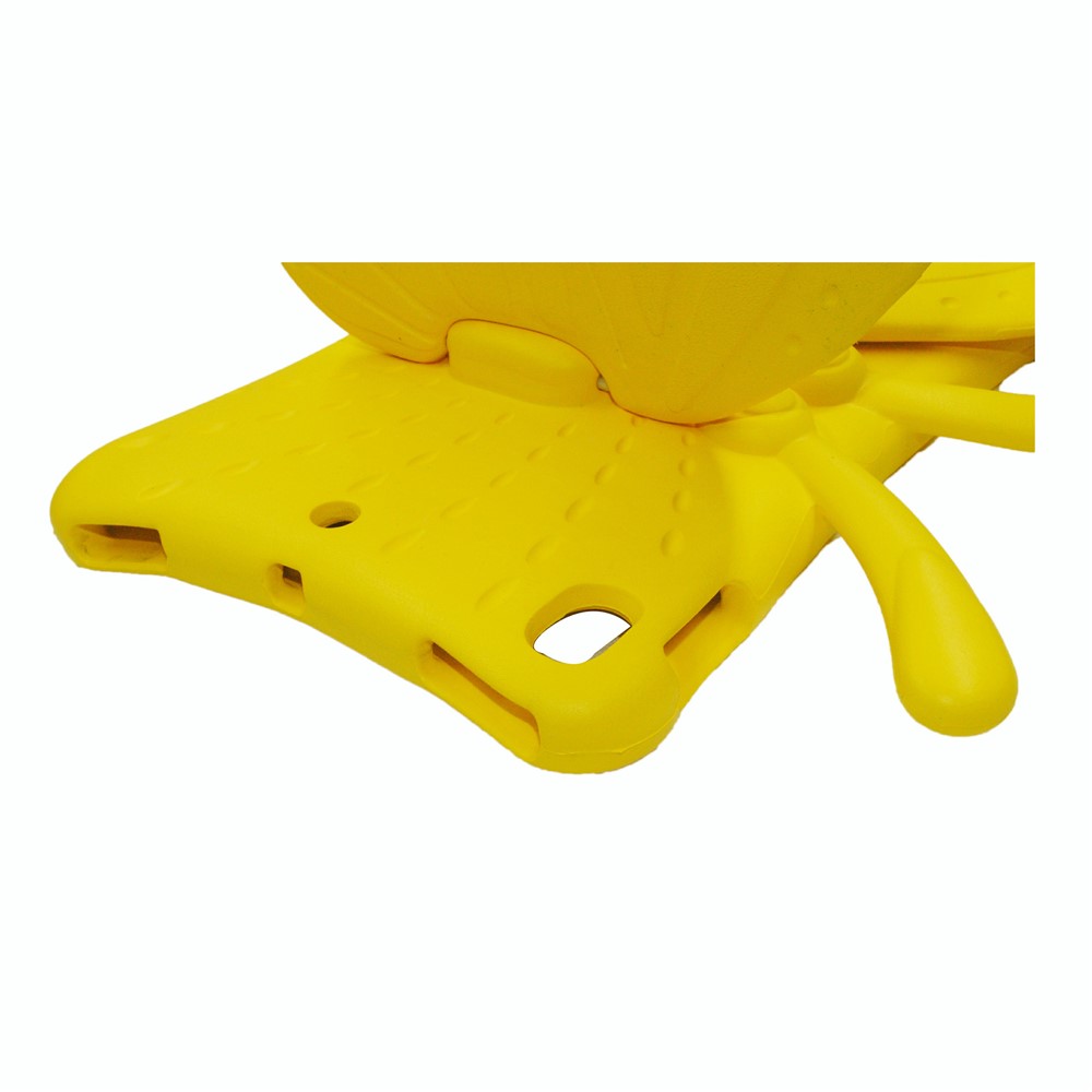 Butterfly Style Shockproof Kickstand EVA Table Case for iPad 10.2 (2019)/Pro 10.5-inch (2017)/Air 10.5 inch (2019) - Yellow-4