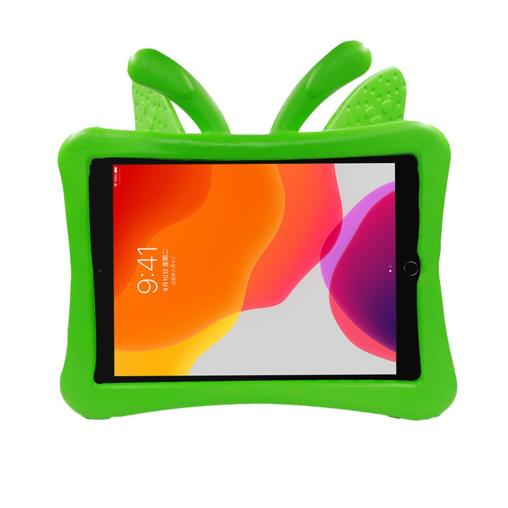 Butterfly Style Shockproof Kickstand EVA Table Case for iPad 10.2 (2019)/Pro 10.5-inch (2017)/Air 10.5 inch (2019) - Green-6