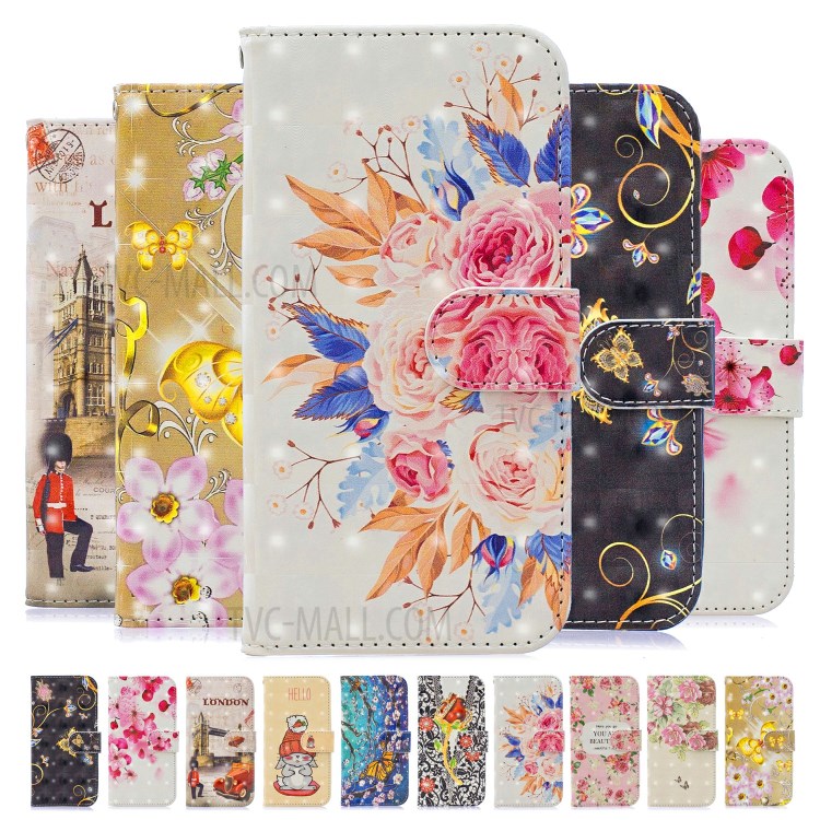 Light Spot Decor Pattern Printing Leather Wallet Case for iPhone SE (2nd Generation)/8/7 - Tower Bridge of London-10