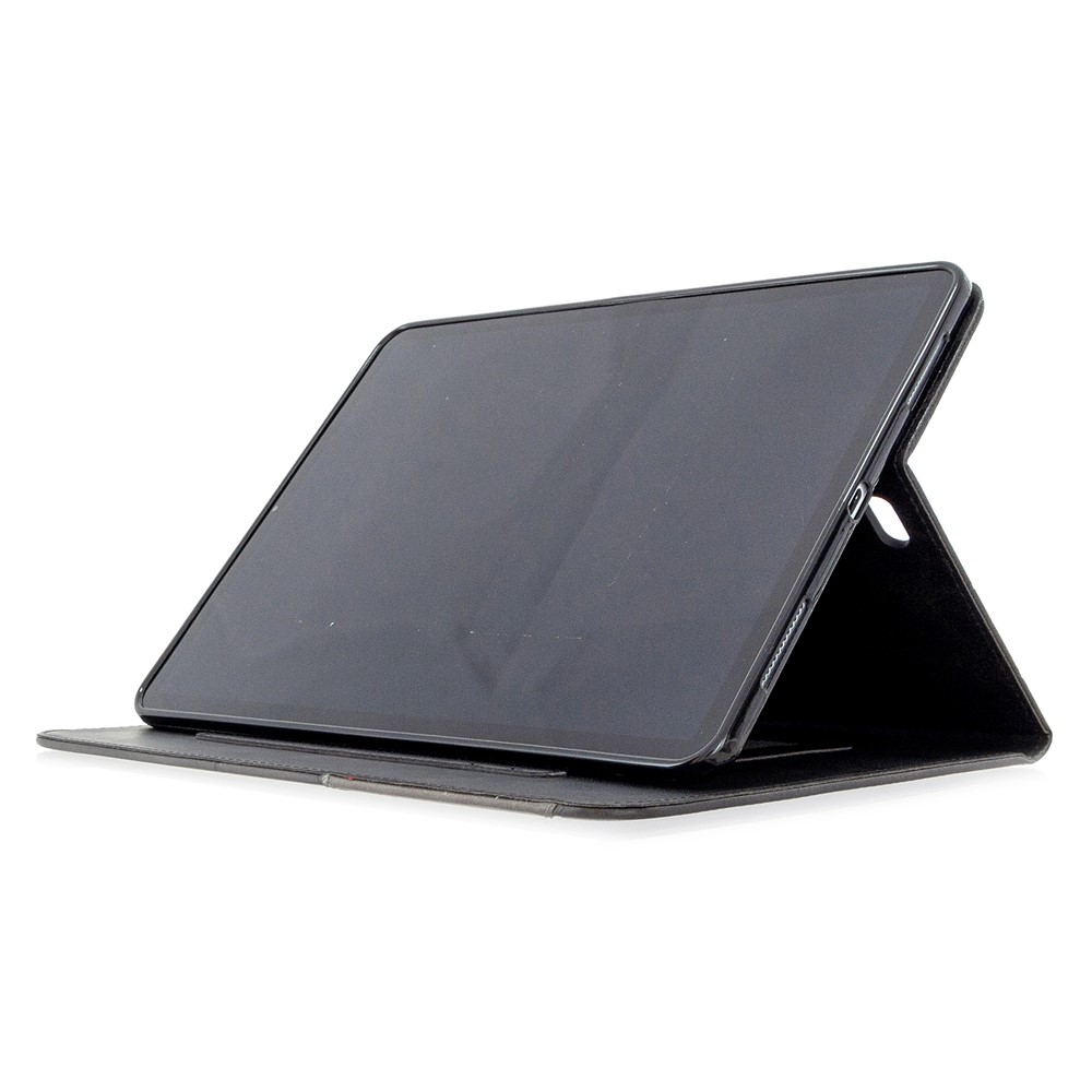 Geometric Pattern Wake/Sleep Leather Stand Case for iPad Pro 11-inch (2020)/(2018) - Black-6