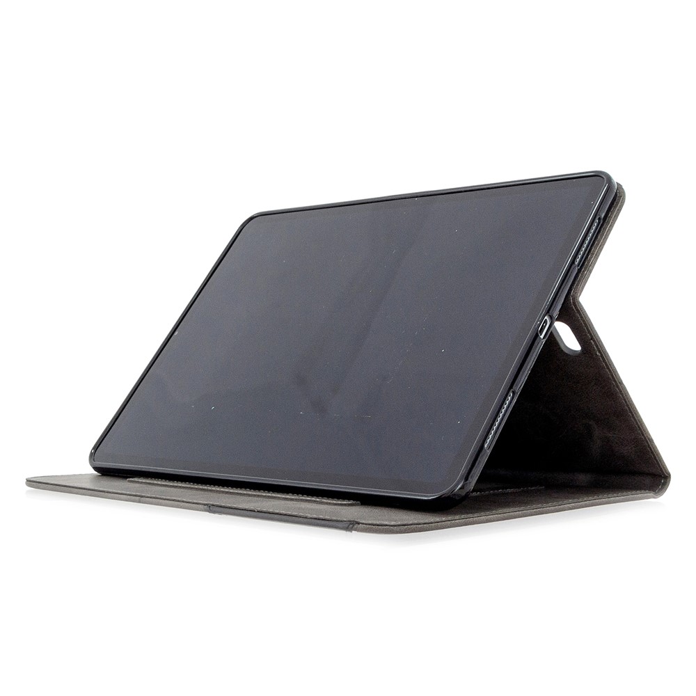 Geometric Pattern Wake/Sleep Leather Stand Case for iPad Pro 11-inch (2020)/(2018) - Grey-6