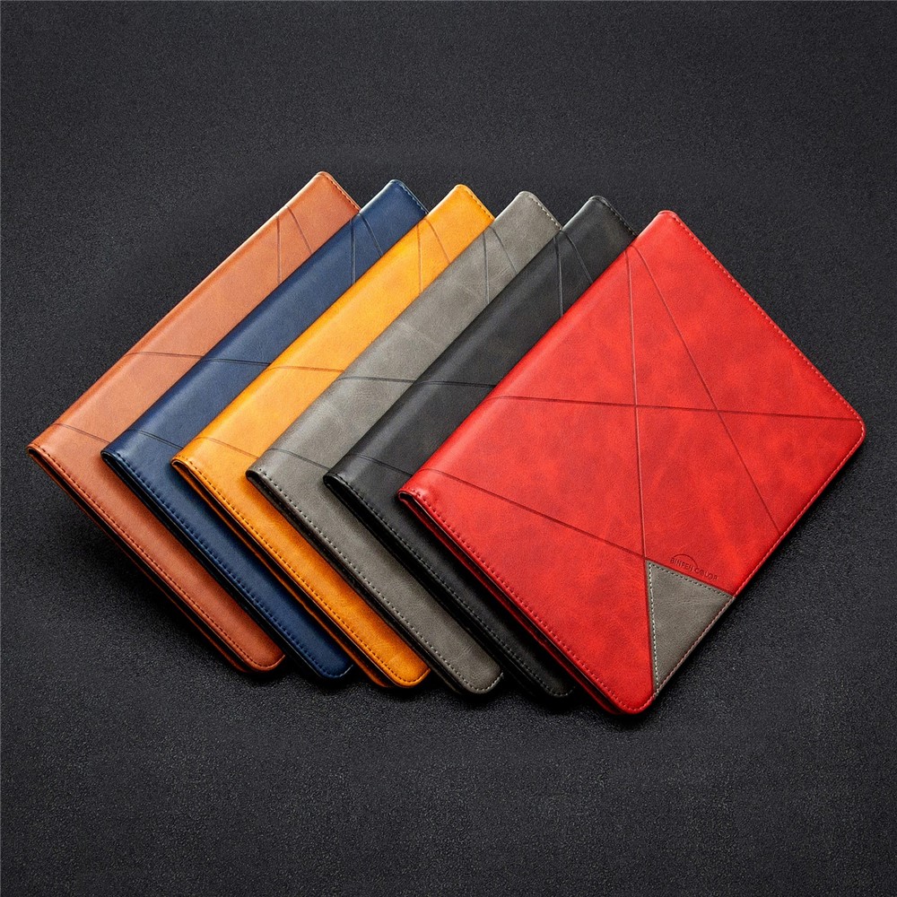 Geometric Pattern Stand Leather Smart Case for iPad Air 2/Air (2013)/iPad 9.7-inch (2018)/(2017)/Pro 9.7 inch (2016) - Black-9