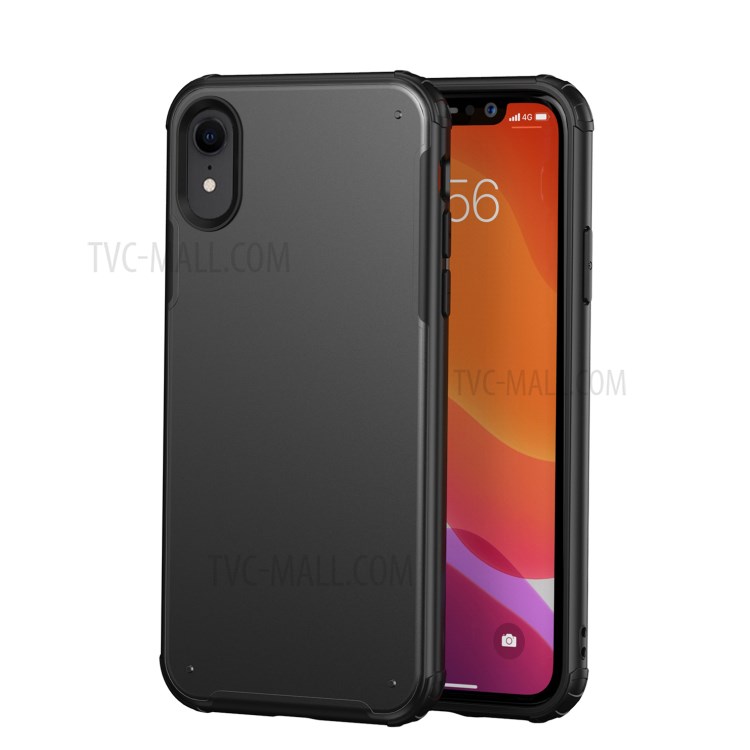 PC + TPU Unique Phone Case for iPhone XR 6.1 inch - Black